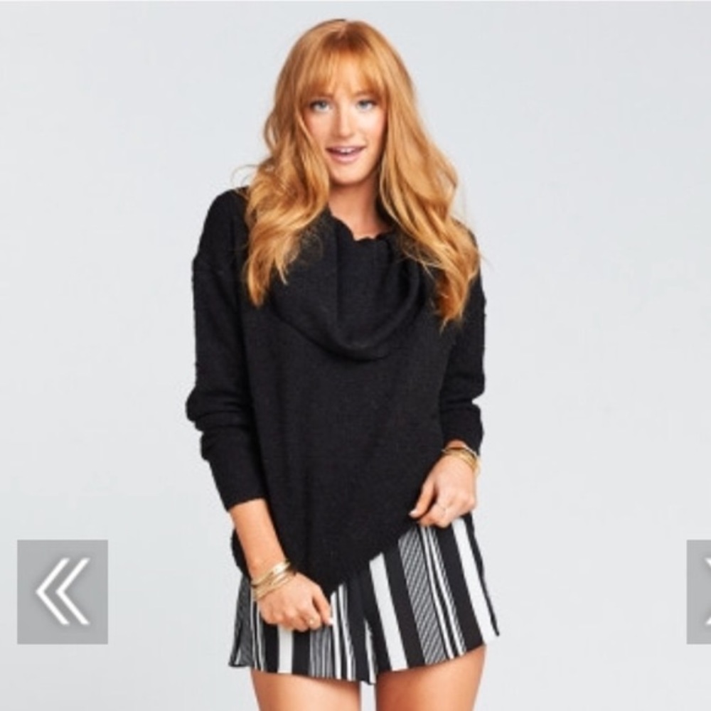 SMYM Cowl Neck Sweater